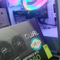 کارت گرافیک 4060 8 گیگابایت انویدیا DUAL OC صفر