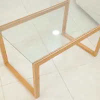 میز جلو مبلی چوب راش
