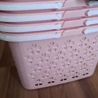 سبد پلاستیکی ۶ عدد