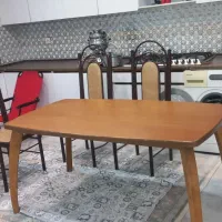 سلام میز نهارخوری درحدنو چوب راش
