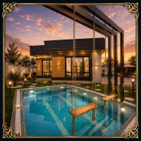 ویلامدرن لاکچری*مالک هستم 2500MTR سنداستخرهوشمند