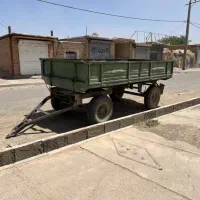 تریلی تراکتور.۴چرخ فنر.کمپرس نو.تبریزی