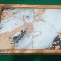 سینی چوبی طرحدار