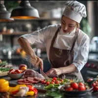 پرستار شبانه روزی و روزانه امور منزل وآشپزی