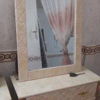 آینه کنسول سه تیکه آرایشگاه