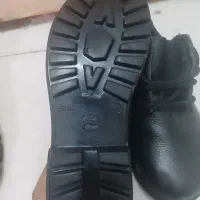 یک جفت کفش  کار ایمنی پنجه فولادی نو