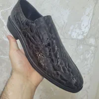 کفش مجلسی مردانه رویه چرم صنعتی ترکیه