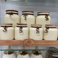 ست پاسماوری و ادویه 7 پارچه آوین گلس