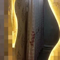 آینه قدی چراغ دار