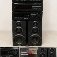 سیستم صوتی کلکسیونی Panasonic نوار کاست‌های قدیمی