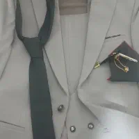 دو دست کتشلوار  نو  طوسی و مشکی