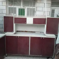 تنور گازی وکابینت فلزی در حد نو