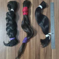 سه عدد مو طبیعی  بدون رنگ