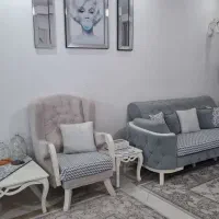 مبل ۷نفره چستر با میز عسلی وجلو مبلی