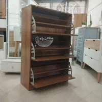 جاکفشی سبدی سه ردیفه مدل BARDIA / ماکان چوب
