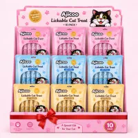 تخفیف ویژه بستنی گربه آجیکو + یک بسته هدیه