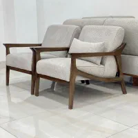 مبل راحتی درجه یک با پایه استیل