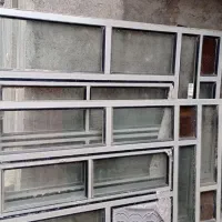 فروش   دو پنجره آلومینیومی سالم.دوتا باهم 35