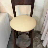 ۴ عدد صندلی چوب گردو مخصوص کانتر
