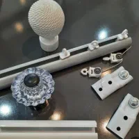 چوب پرده مینی مال اتومات ساده رومن برقی
