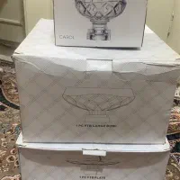 سرویس سه تکه ظروف پذیرایی کریستال