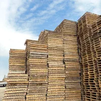پالت چوبی نو و کارکرده