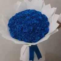 دست گل روبانی