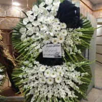 تاج گل ترحیم ختم تسلیت نمایشگاه ی