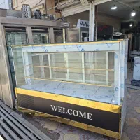یخچال مکعبی طلایی ۲ متری استیل درحد اک