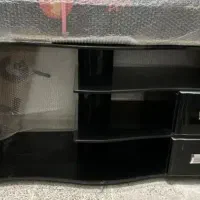 میز تلویزیون شیشه ای