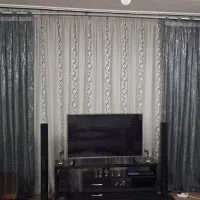 پرده و دستک
