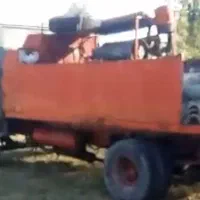 خاور مدل ۵۴ پمپ بتن ساطوری