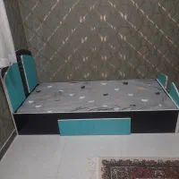 تخت یک نفره نوجوان بدونه تشک
