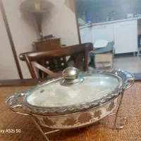 سوفله خوری با استند گرم کن