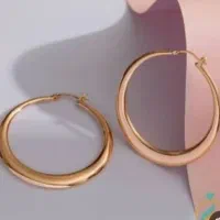 یک جفت گشواره حلقه ای