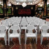 صندلی پلاستیکی نیک مراسم مسجد / تهران نواب