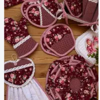 دوخت انواع ست پارچه ای اشپزخانه