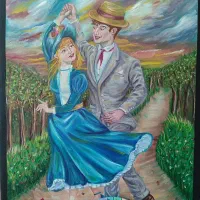 تابلو نقاشی رقص