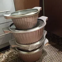 سرویس قابلمه ۴پارچه نو فروش بدلیل مهاجرت فقط