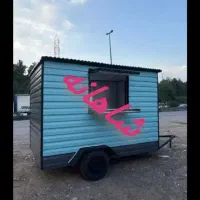 سیار متحرک چرخدار چکی کمپر کانکس کارفود