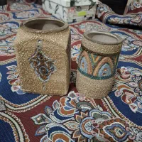 گلدان جفت کار دست