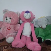 فروش عروسک هم تکی هم ۵ تا باهم