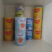 وسایل بچه و قوطی