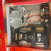 ست قاشق و چنگال استیل ۲۱پارچه مناسب جهیزیه