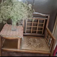 میزتلفن چوبی