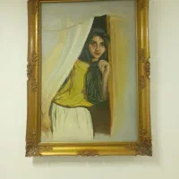 تابلو نقاشی قدیمی کار دست