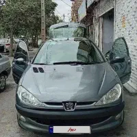 پژو۲۰۶مدل۱۳۸۵بدون رنگ درحدصفر