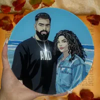 نقاشی شیشه(با طرح دلخواه)