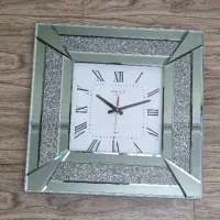 ساعت آیینه چوبی باراکا اصل