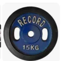 میل هالتر 150سانت و شش صفحه هالتر 15و10کیلو